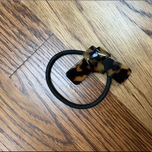 NWOT J.Crew faux tortoiseshell ponytail holder